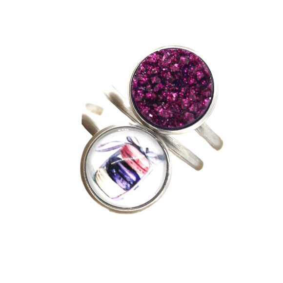 Red Macaroon Ring - Picture 1 of 6